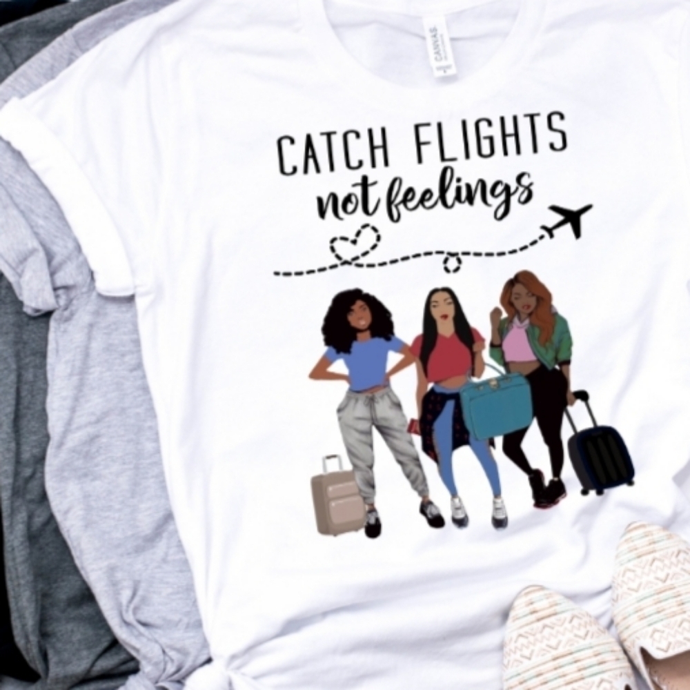 Catch Flights Squad‎ Tee